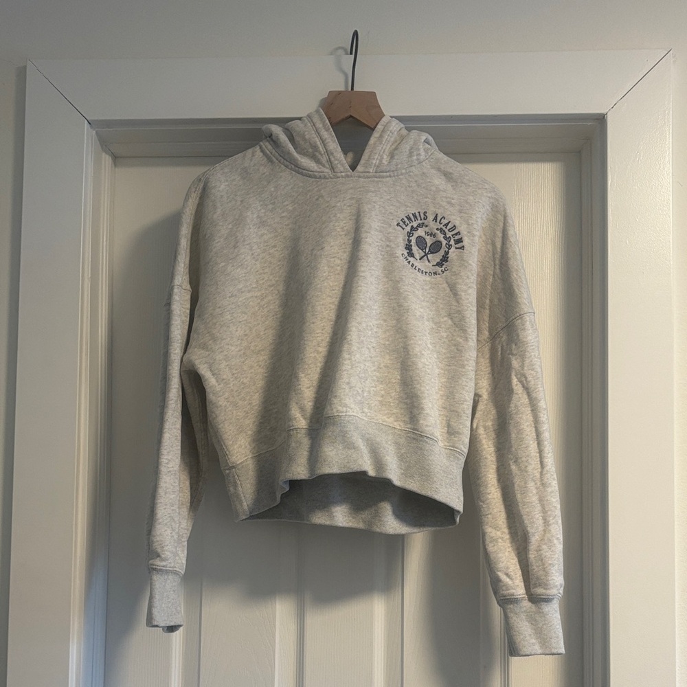 Preppy chic Cropped Hoodie
